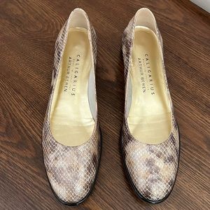 CALIGARIUS Sneak Print Slip On Shoes